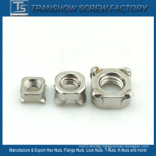 M4-M16 DIN928 Ss304 Stainless Steel Weld Nuts